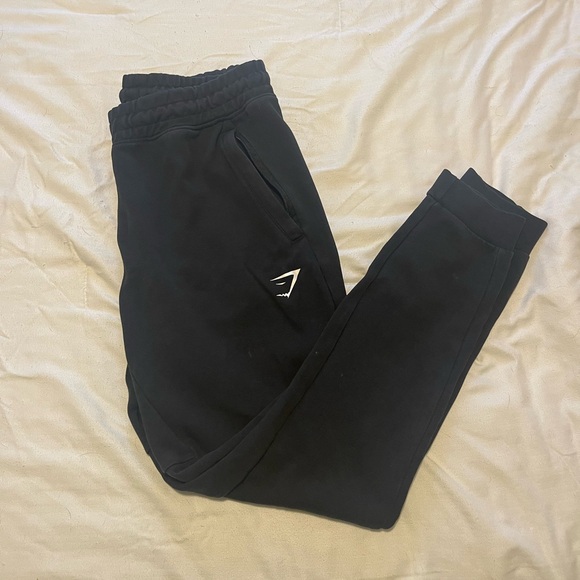 Gymshark Pants - Gymshark Black Track Pants